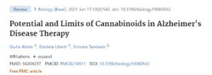 Potential and Limits of Cannabinoids in Alzheimer's Disease Therapy