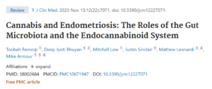 Cannabis and Endometriosis: The Roles of the Gut Microbiota and the Endocannabinoid System